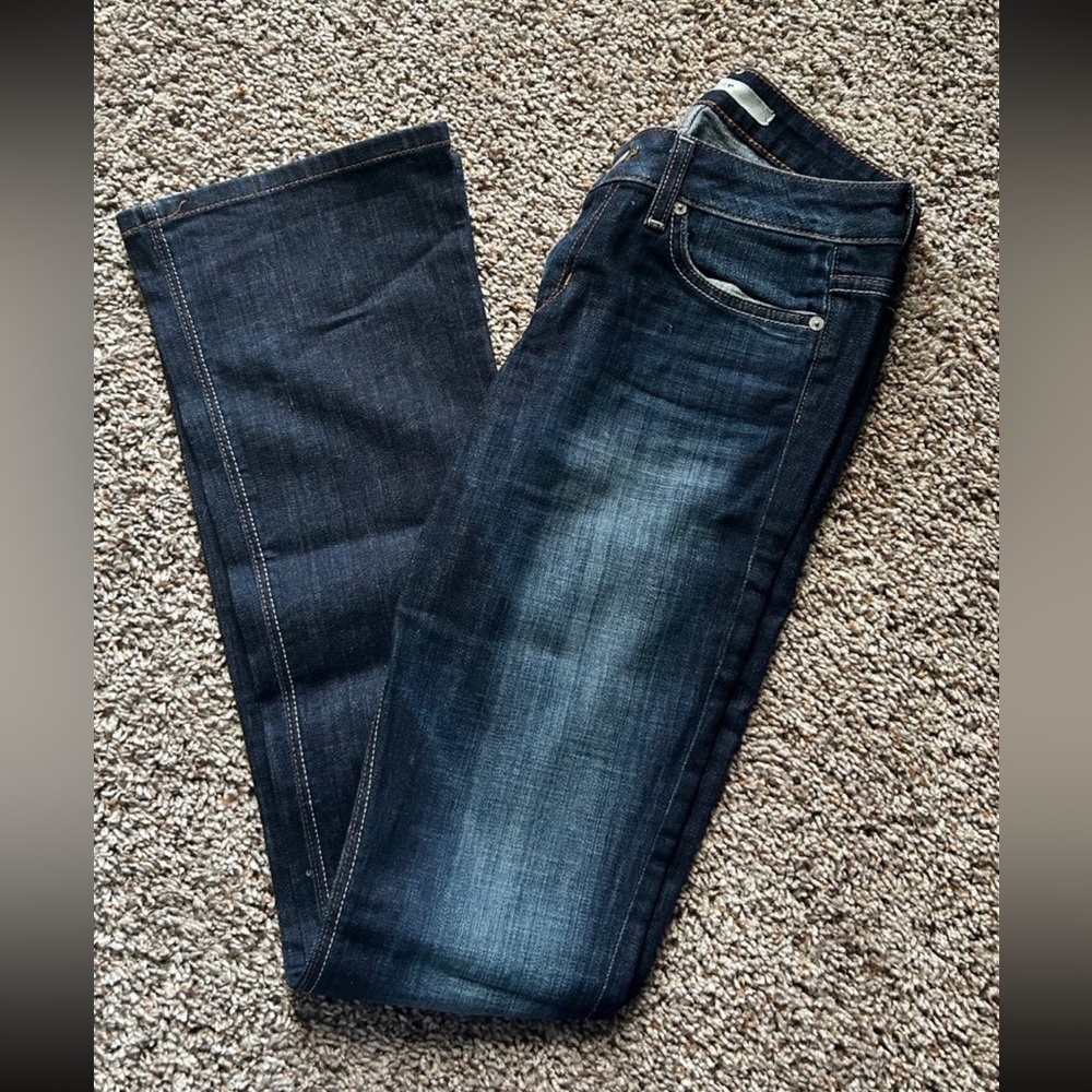 Joe’s Jeans Mid Rise Dark Wash Jeans Sz 26 - Picture 4 of 5